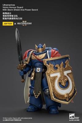 Warhammer 40k Action Figure Ultramarines Victrix Honour Guardwith Storm Shield And Power Sword 20 cm