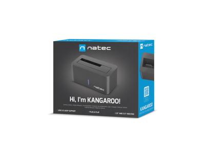 NATEC Kangaroo USB 3.2 Gen 1 (3.1 Gen 1) Type-A Zwart