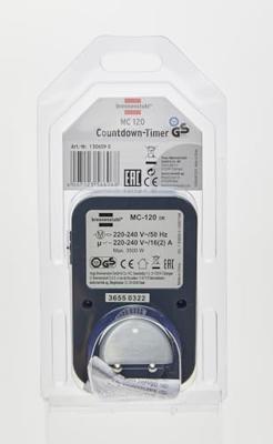 Brennenstuhl Mechanische countdown timer MC 120 - 1506590 - thumbnail