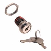 C & K Switches Y2011U2C203NQ Switchlock Switch Y Series Sleutelschakelaar 125 V/AC, 28 V/DC 4 A 2x aan/aan 1 stuk(s) - thumbnail