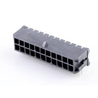 Molex 430452207 Male header, inbouw (standaard) Totaal aantal polen: 22 Rastermaat: 3.00 mm Inhoud: 1 stuk(s) Tape on Full reel - thumbnail