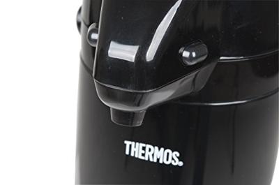Thermos Thermoskan Met Pomp Zwart 1.3 liter Thermos Thermoskan Met Pomp Zwart 1.3 liter