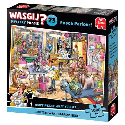 Jumbo Puzzel Wasgij Mystery 23 Trimsalon Kwispel! (1000) - thumbnail