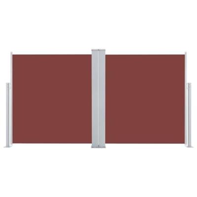 Windscherm uittrekbaar 120x600 cm bruin Windscherm uittrekbaar 120x600 cm bruin