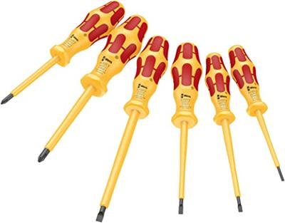 Wera 1060 i/1062 i/6 VDE/1000V | geïsoleerde schroevendraaierset | Kraftform | VDE | 6-delig - 05051575001 - thumbnail