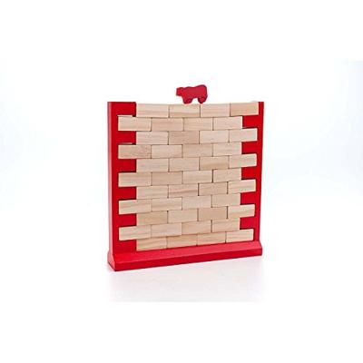 Houten Evenwichtsspel Vallende Muur