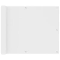 VidaXL Balkonscherm 75x300 cm oxford stof wit - thumbnail