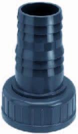 Aquaforte Slangtule met Wartel 2" - Betrouwbare PVC Vijververbinding 48/50mm