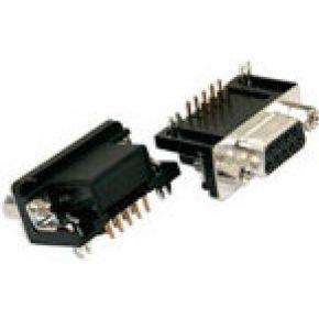 Intronics OEM SCW09F 9 polige D-sub female PCB connector