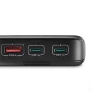 Hama power pack pd 20 20000mah uitgangen: 2x usb-c usb-a snelladen antr. - thumbnail