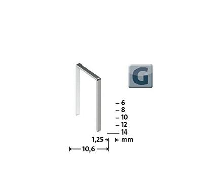 Novus Nietjes type 11 600 stuk(s) 102269901 Afm. (l x b) 10 mm x 10.6 mm