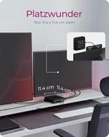 ICY BOX IB-DK4090-C Zwart - thumbnail