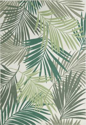 GI Naturalis buitenkleed 200 x 290 cm. - Palm Leaf Groen