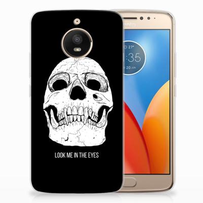 Silicone Back Case Motorola Moto E4 Plus Skull Eyes