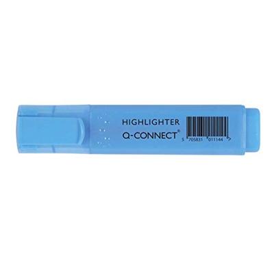 Q-CONNECT markeerstift, blauw