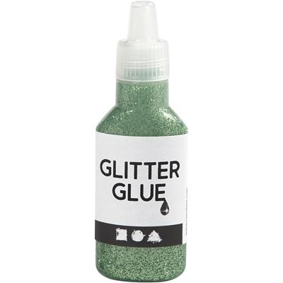 Creativ Company Glitterlijm groen, 25ml