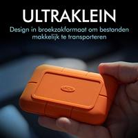 LaCie Rugged® SSD 500 GB Externe SSD harde schijf USB-C Oranje STHR500800 - thumbnail