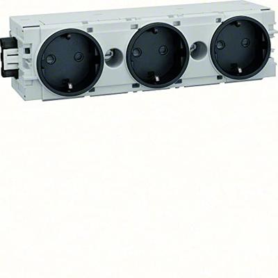 Hager Tehalit Stopcontact voor Accessoires voor elektroplintsysteem Zwart 1 stuk(s) Hager Tehalit Stopcontact voor Accessoires voor elektroplintsysteem Zwart 1 stuk(s)