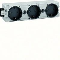 Hager Tehalit Stopcontact voor Accessoires voor elektroplintsysteem Zwart 1 stuk(s) - thumbnail