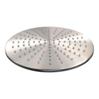 Brushed Carving thermostatische regendouche set met 3-weg omstelling, 30 cm douchekop en handdouche met 3 standen, RVS geborsteld PVD - thumbnail