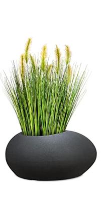 Scheurich Bloembak Flow (Zwart, Ø73 x 35 cm)