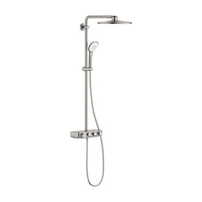 Grohe Euphoria SmartControl 310 regendoucheset met 5 straalsoorten en thermostaatkraan Ø31cm supersteel