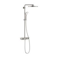 Grohe Euphoria SmartControl 310 regendoucheset met 5 straalsoorten en thermostaatkraan Ø31cm supersteel - thumbnail