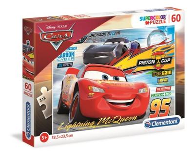 Clementoni legpuzzel Cars 2 junior karton 60 stukjes Clementoni legpuzzel Cars 2 junior karton 60 stukjes