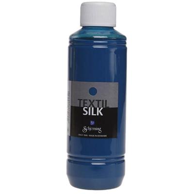 Schjerning Zijdeverf es silk, turquoise, 250 ml/ 1 fles