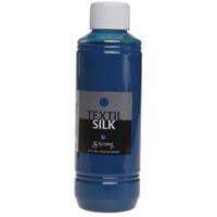 Schjerning Zijdeverf es silk, turquoise, 250 ml/ 1 fles - thumbnail