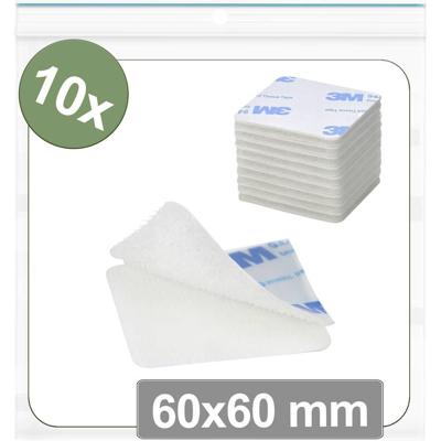 Quadrios 25CA675 Klittenband punten Om vast te plakken Haak- en lusdeel (l x b) 60 mm x 60 mm Wit 10 stuk(s) Quadrios 25CA675 Klittenband punten Om vast te plakken Haak- en lusdeel (l x b) 60 mm x 60 mm Wit 10 stuk(s)