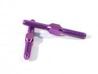 Titanium turnbuckle m3x29mm(2pcs/purple) - thumbnail