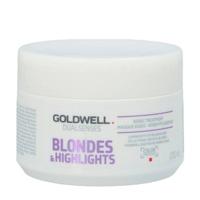Goldwell Dualsenses Blondes & Highlights 60sec Treatment Masker 200ml - thumbnail