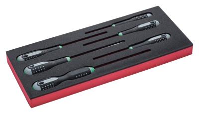 Bahco Foaminlay Fit&Go 1/3 met schroevendraaiers | ERGO | TORX® - 6-delig - FF1E1007 Bahco Foaminlay Fit&Go 1/3 met schroevendraaiers | ERGO | TORX® - 6-delig - FF1E1007