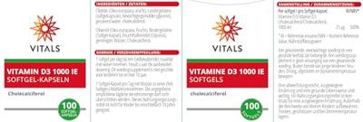 Vitamine D3 1000 IE