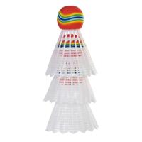 SportX mini badminton shuttles in koker, 3st. - thumbnail