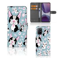 OnePlus 8T | Telefoonhoesje | Met pasjeshouder | Hondjes - thumbnail