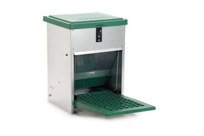Feedomatic Automatische voerbak voor pluimvee - 27,5 x 23 x 39,5 cm