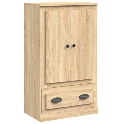 Hoge kast 60x35,5x103,5 cm bewerkt hout sonoma eikenkleurig Hoge kast 60x35,5x103,5 cm bewerkt hout sonoma eikenkleurig