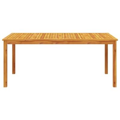 7-delige Tuinset massief acaciahout