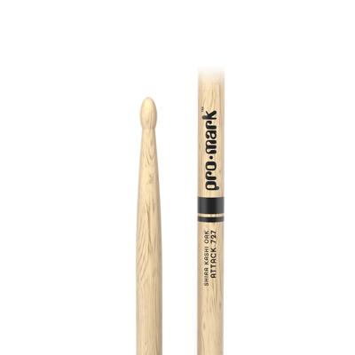 Promark PW727W Classic Attack 727 Shira Kashi Oak drumstokken Promark PW727W Classic Attack 727 Shira Kashi Oak drumstokken