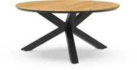Tierra Outdoor dining tuintafel omnigo teak 150x74.5cm charcoal - thumbnail