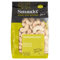 Smaakt Bio Cashewnoten 200 g bij Jumbo - thumbnail
