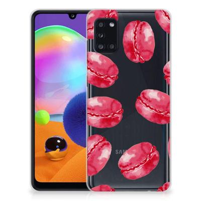 Samsung Galaxy A31 | Siliconen Case | Pink Macarons