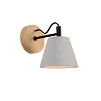 Lucide POSSIO - Wandlamp - 1xE14 - Grijs - thumbnail