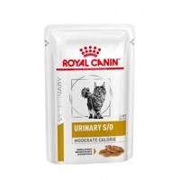 Royal Canin Veterinary Urinary S/O Moderate Calorie natvoer kat (in saus) 2 dozen (24 x 85 g) - thumbnail
