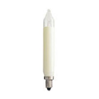 Kerstverlichting minikaars E10 16V 4W Konstsmide 1037 020 2 stuks creme