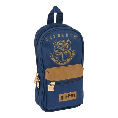 Etui Harry Potter Magical Bruin Marineblauw (12 x 23 x 5 cm) (33 Onderdelen)