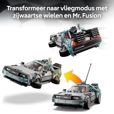 LEGO speed champions 77256 tijdmachine uit back to the future