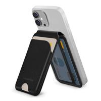 Mobilize MagSafe Compatible Magnet Card Holder with Stand Function Black - thumbnail